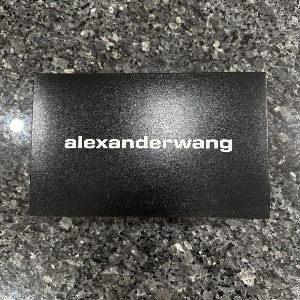 Alexander Wang Black Gift Empty Shoe Box w/Tissue 12” x 7.5” x 4.5”